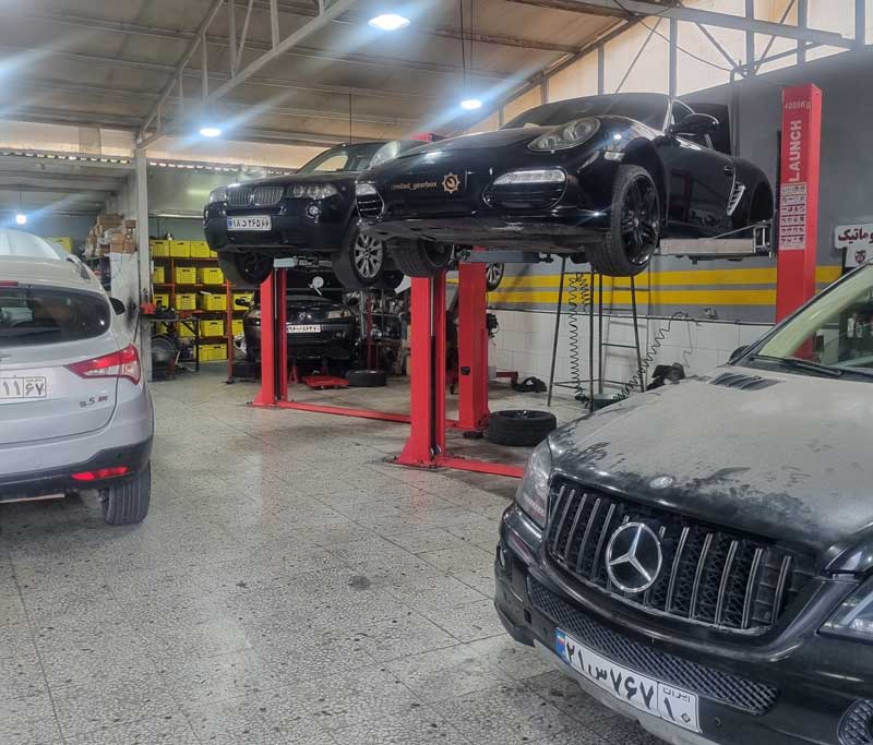 تعمیرگاه گیربکس اتوماتیک میلاد گیربکس در تهران