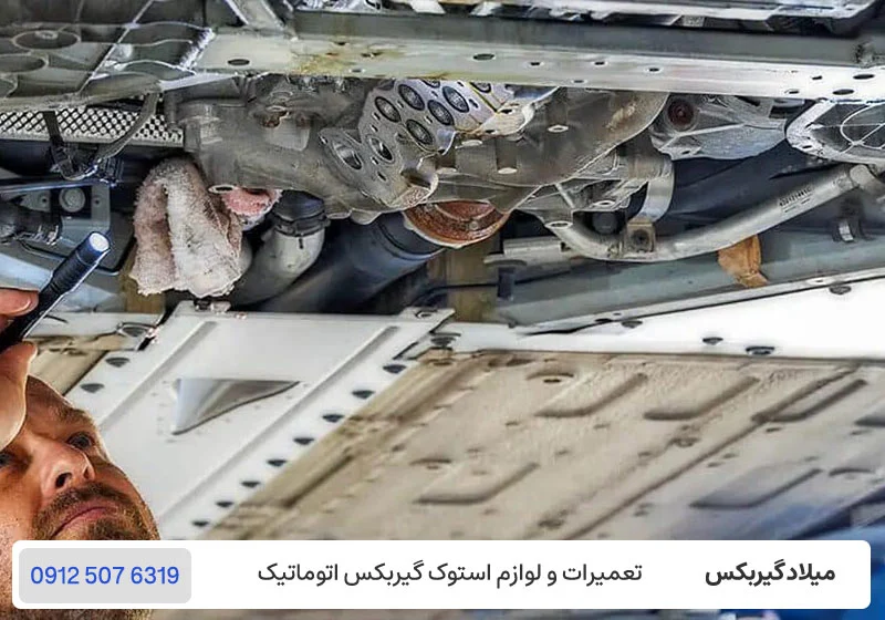 عیب یابی گیربکس اتوماتیک Benz C200 - تعمیر گیربکس اتوماتیک Benz C200 / میلاد گیربکس