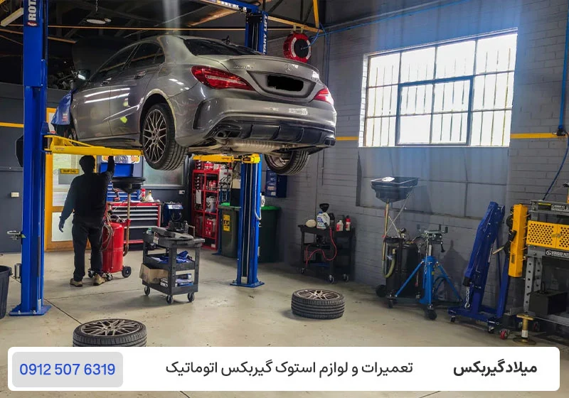 بررسی فعال شدن لیمپ مود گیربکس در تعمیرگاه / میلاد گیربکس
