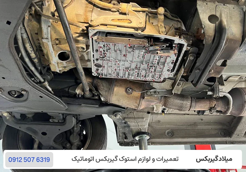 بررسی گیربکس مرسدس بنز هنگام فعال شدن حالت اضطراری / میلادگیربکس