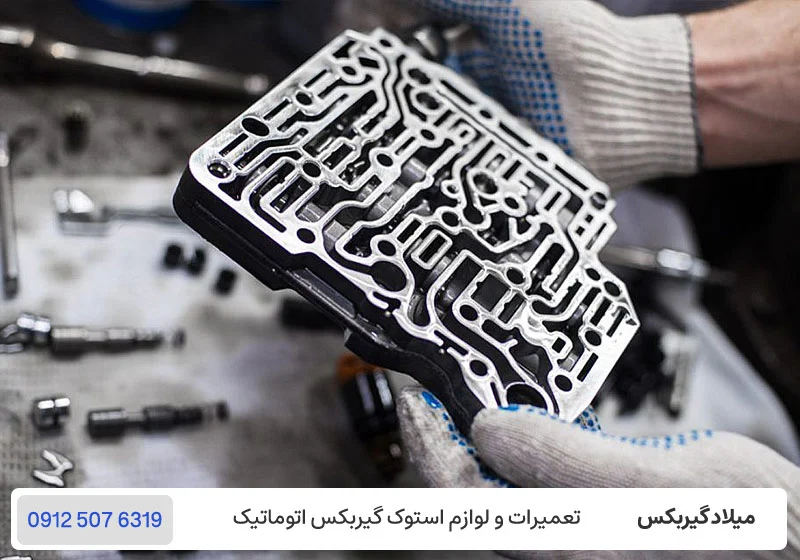 ایراد در ساعت گیربکس - حرکت نکردن خودرو در دنده R / miladgearbox